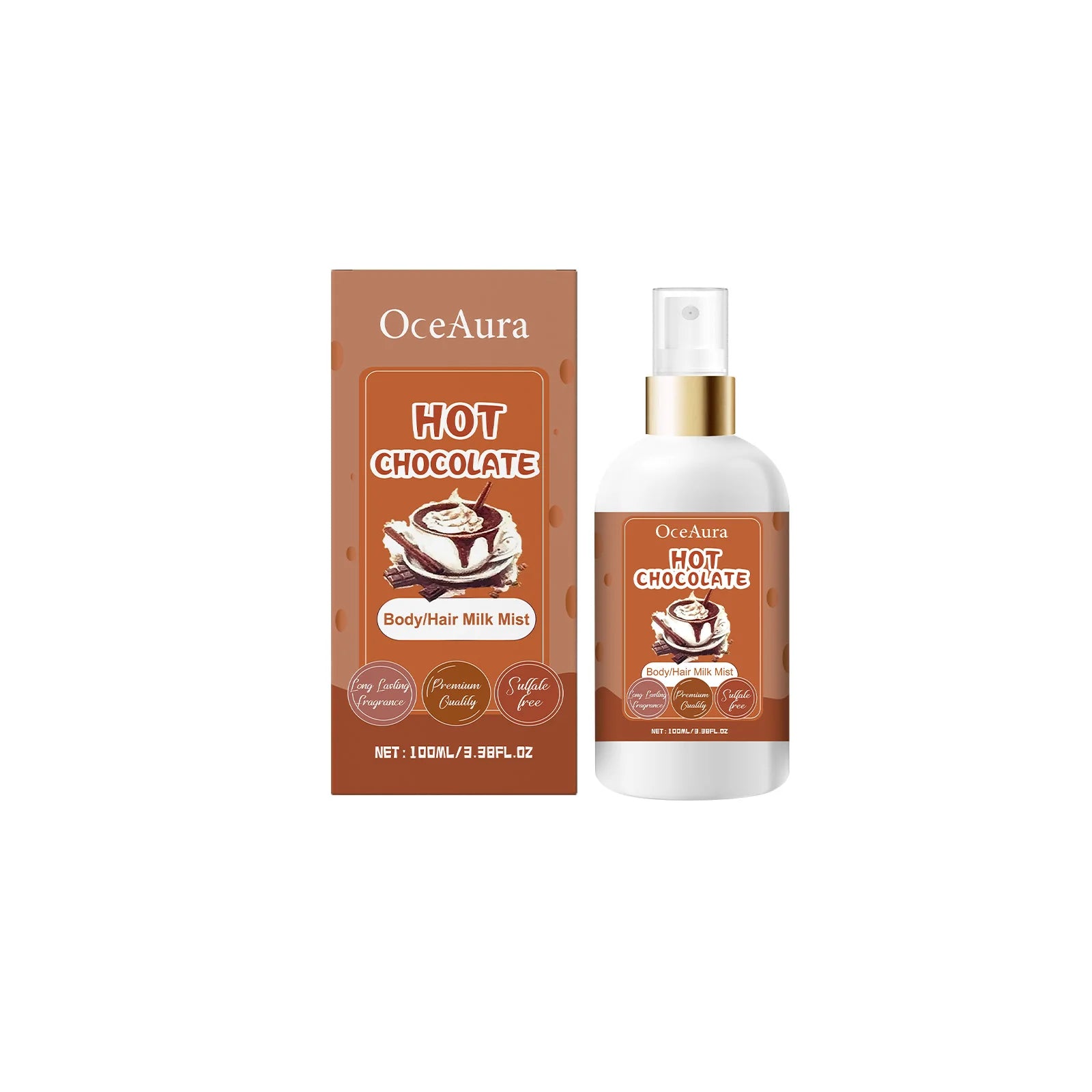 Body & Hair Mist al latte e cioccolato: bruma per il corpo gourmand