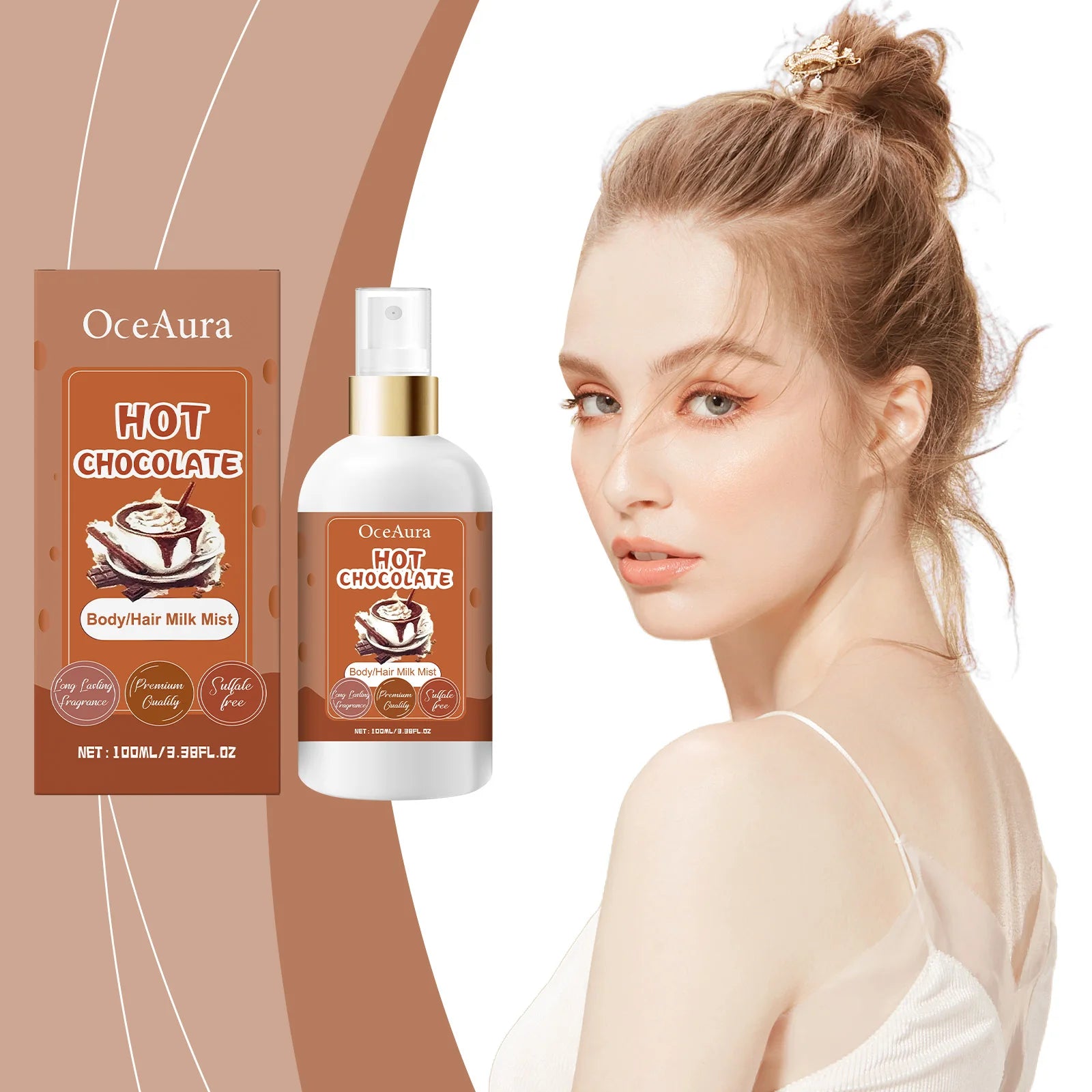 Body & Hair Mist al latte e cioccolato: bruma per il corpo gourmand