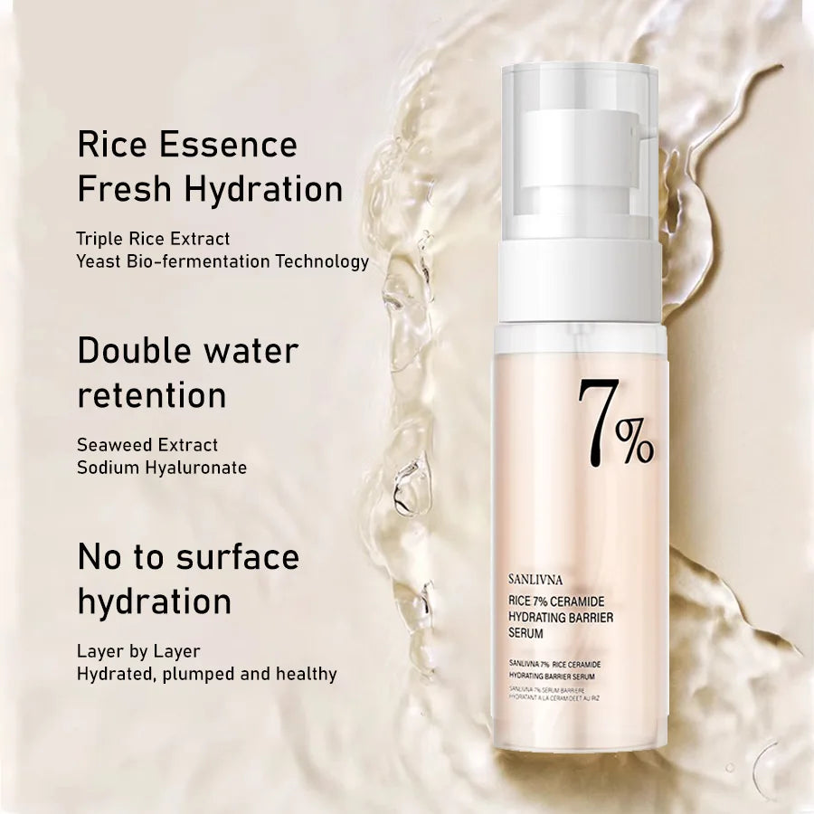Siero Maschera e tonico tre in uno: all'estratto di riso e niacinamide