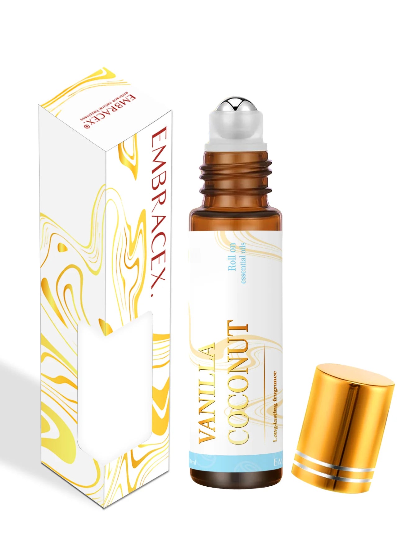 Profumo con olio essenziale roll-on, fragranze gourmand