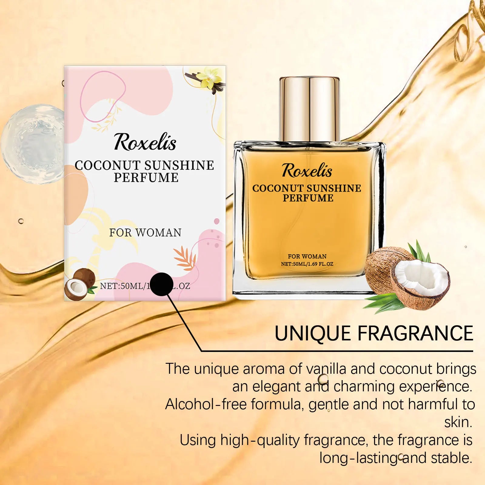 Profumo spray alla vaniglia e cocco/Body Mist