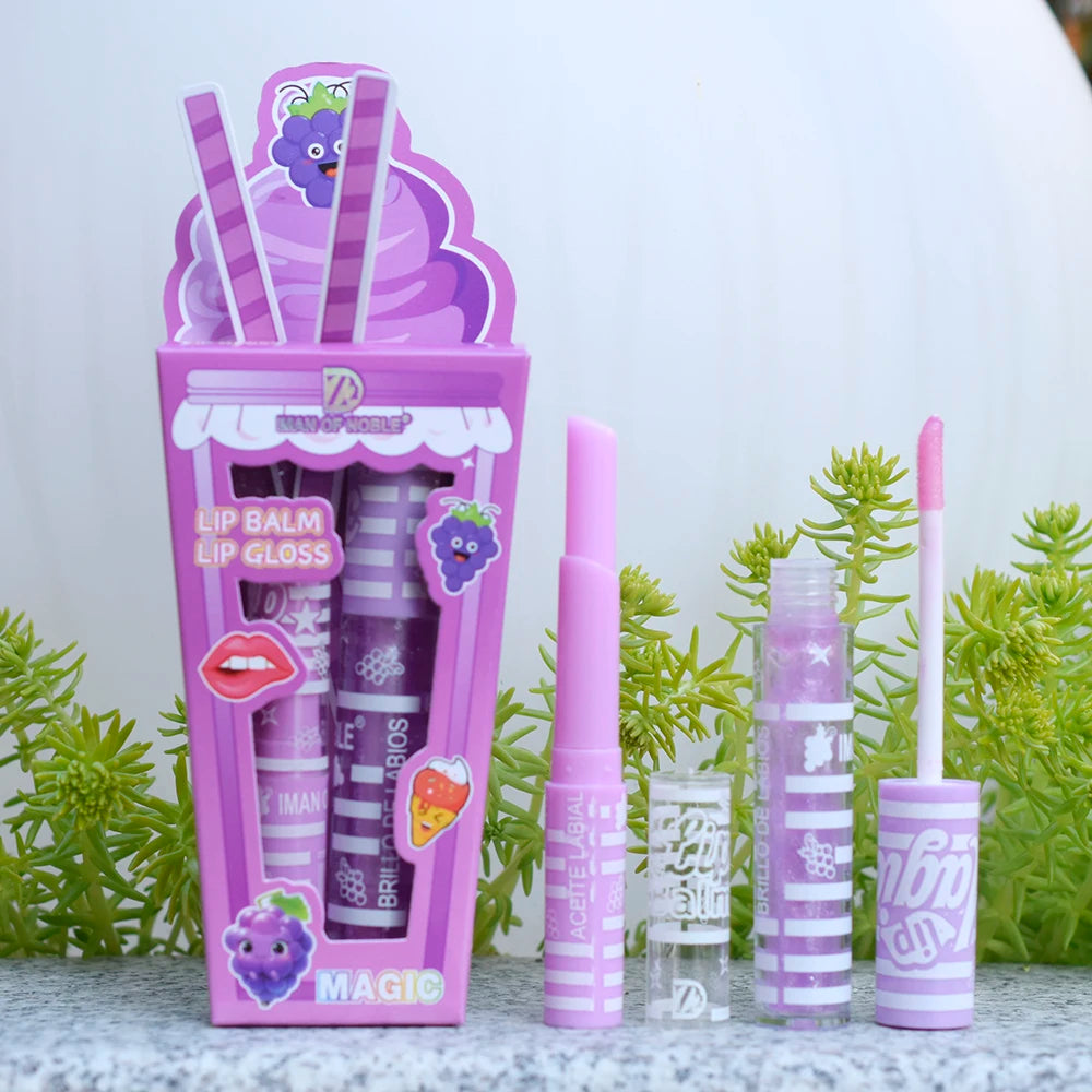 Burrocacao  + lip gloss all'aroma di frutti dolci