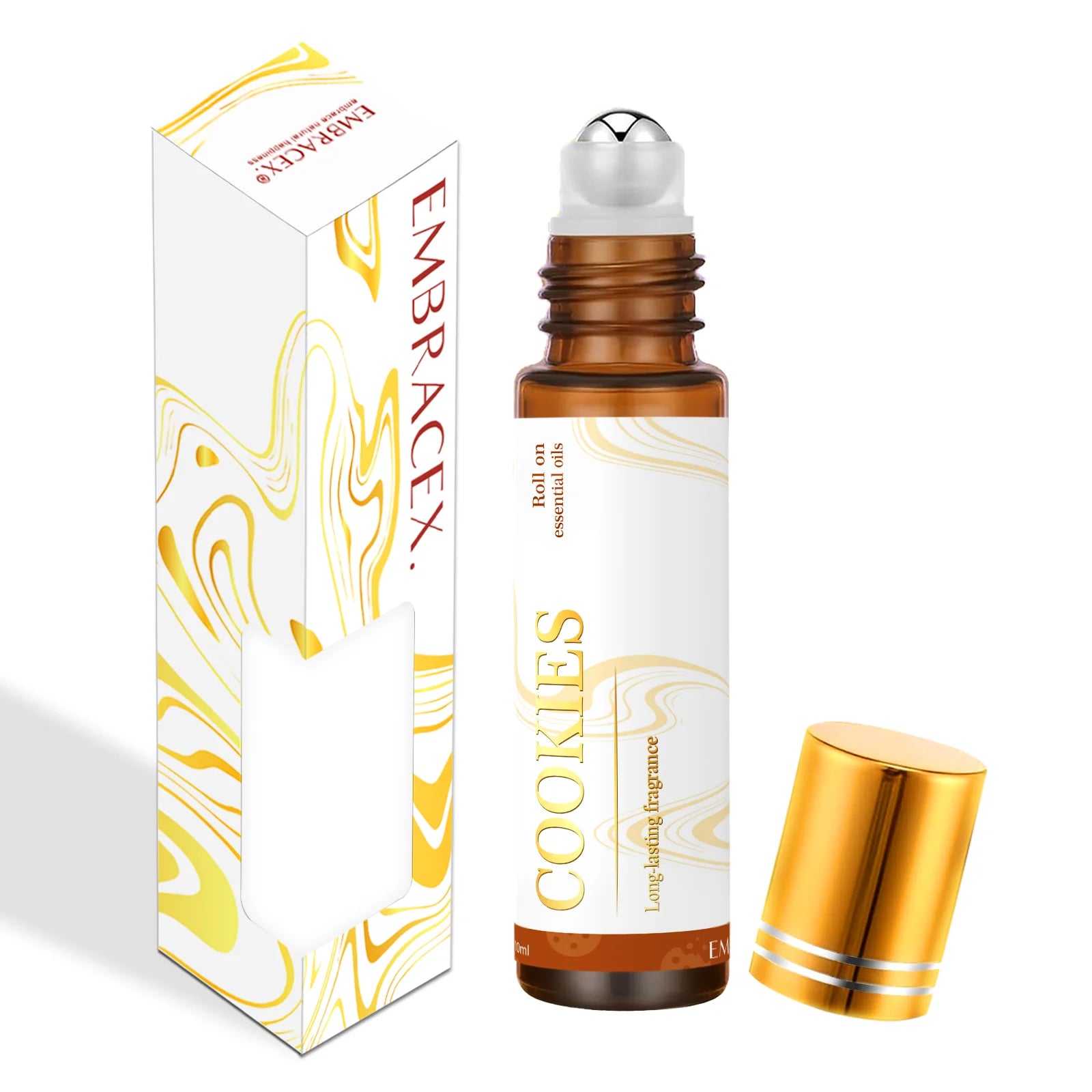Profumo con olio essenziale roll-on, fragranze gourmand