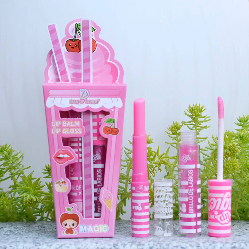 Burrocacao  + lip gloss all'aroma di frutti dolci