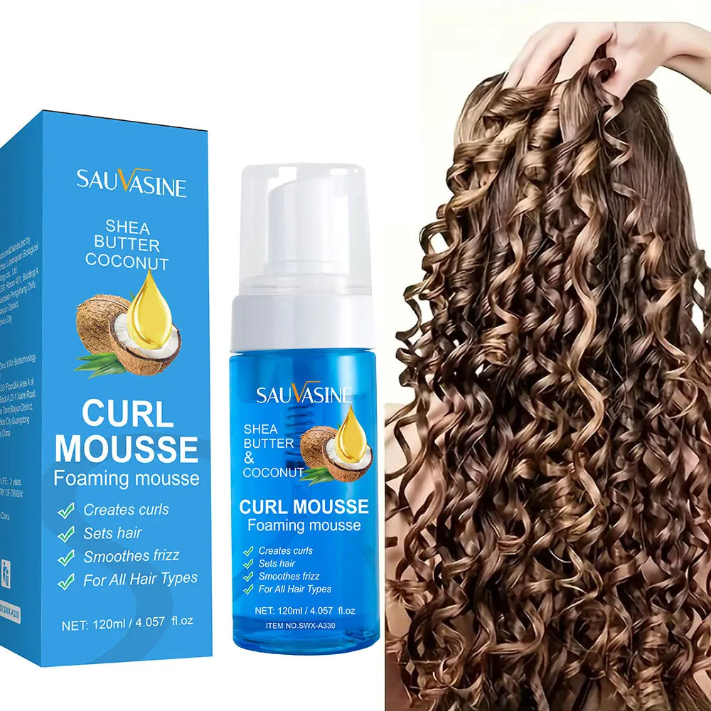 Crema per lo styling dei capelli ricci al cocco