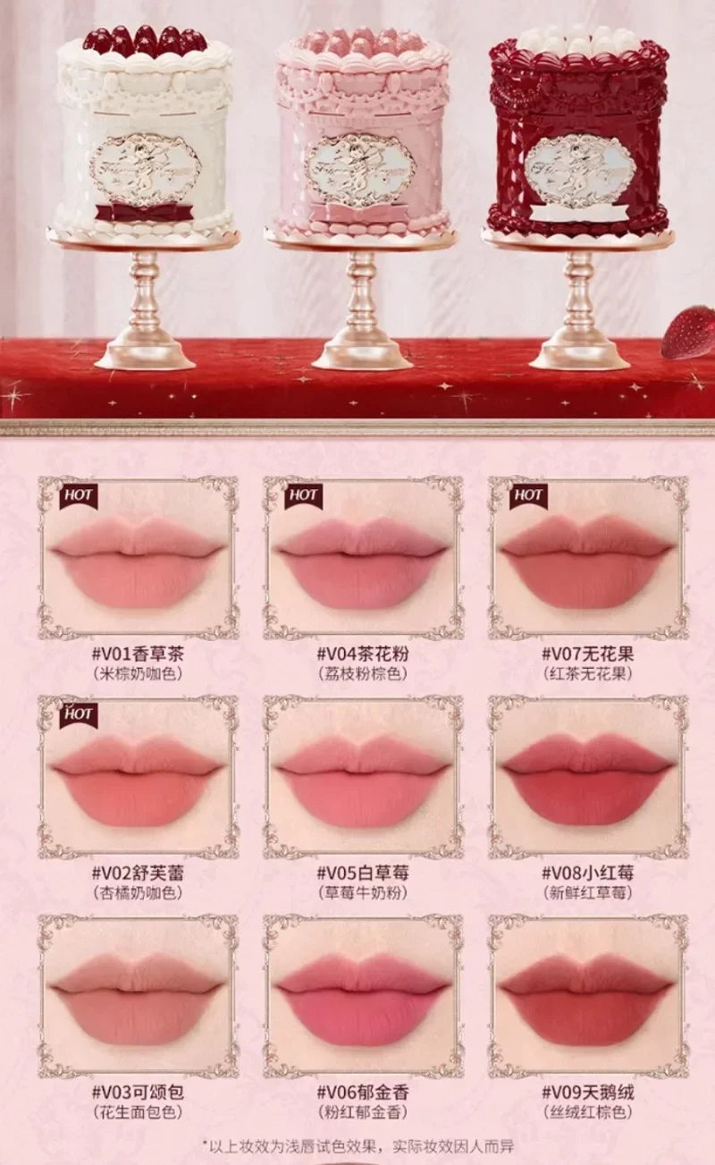 Lucidalabbra per trucco coreano Cupid Cloud alla fragola