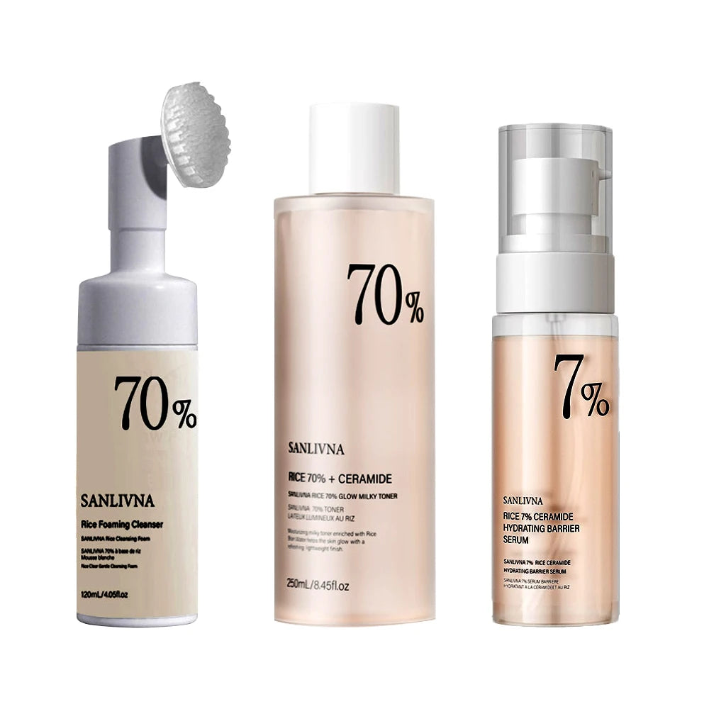 Siero Maschera e tonico tre in uno: all'estratto di riso e niacinamide
