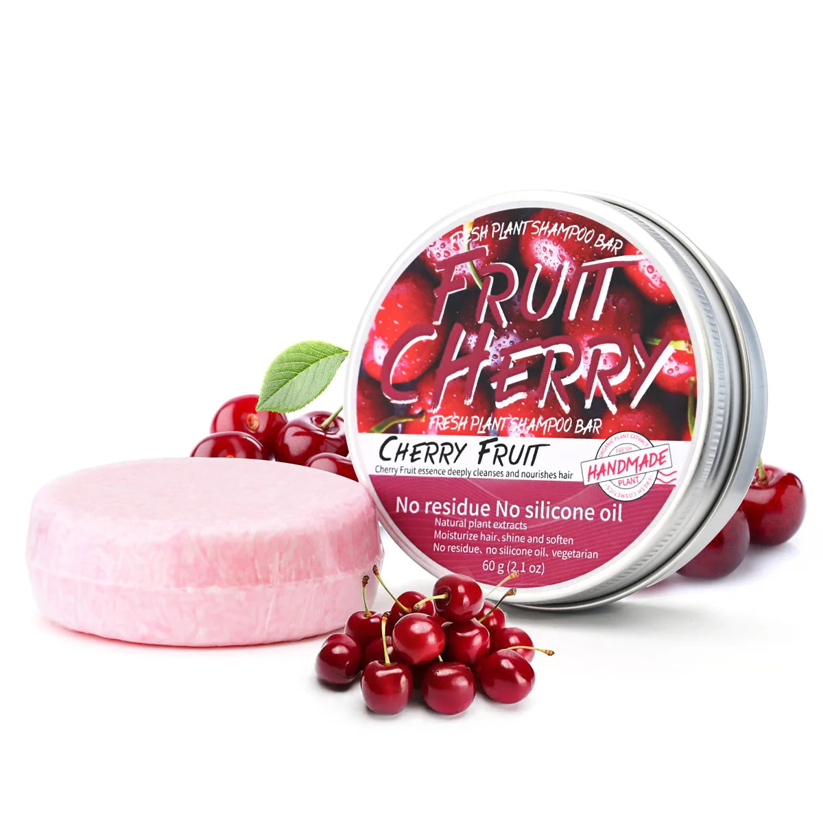 Shampoo solido alle ciliegie - Cherry Fruit